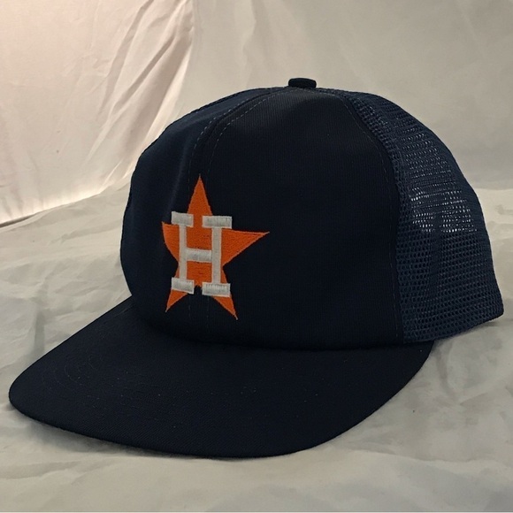 MLB Houston Astros Snap Back Trucker Hat - Picture 10 of 14